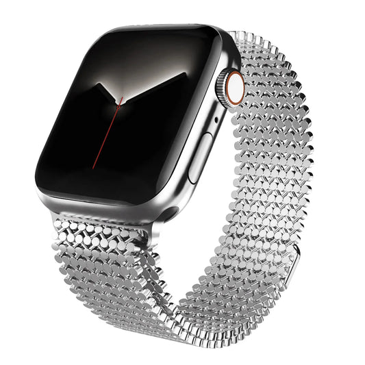 Mesh Slim Breathable Limited Edition Stainless Steel Magnetic Bracelet Band for Watch Ultra 2 49mm Link Band